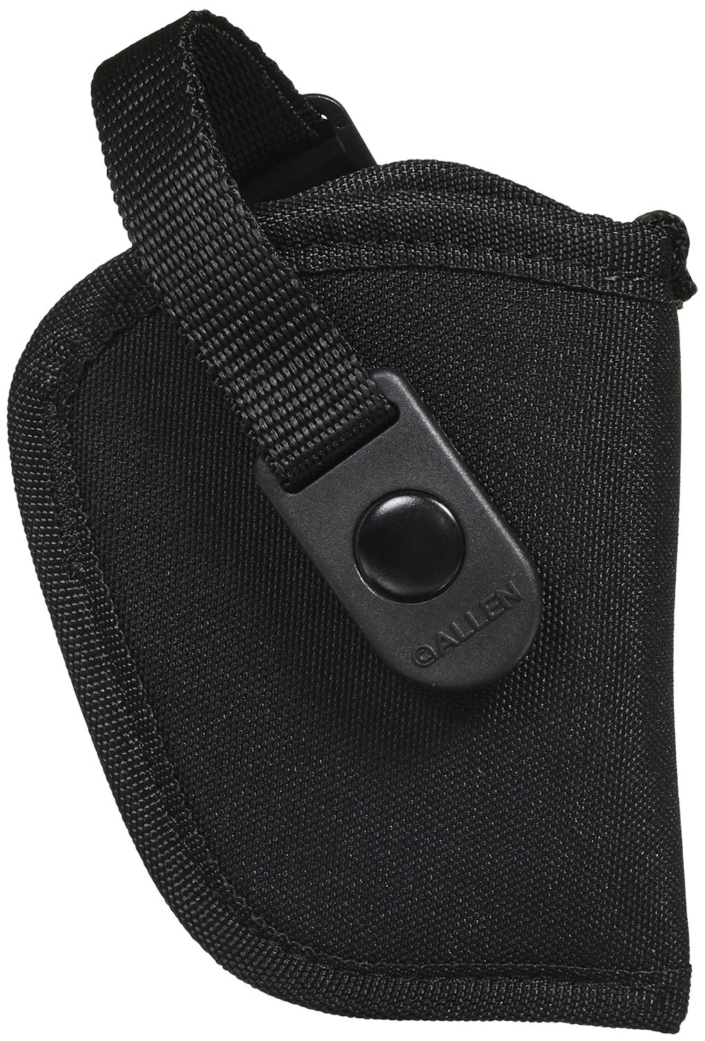Allen Cortez Handgun Holster Size 09 Black Polyester Belt Loop Small Frame 5-Shot Revolver Hammer Spur RH
