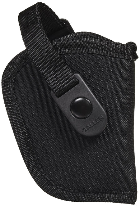Allen Cortez Handgun Holster Size 09 Black Polyester Belt Loop Small Frame 5-Shot Revolver Hammer Spur RH