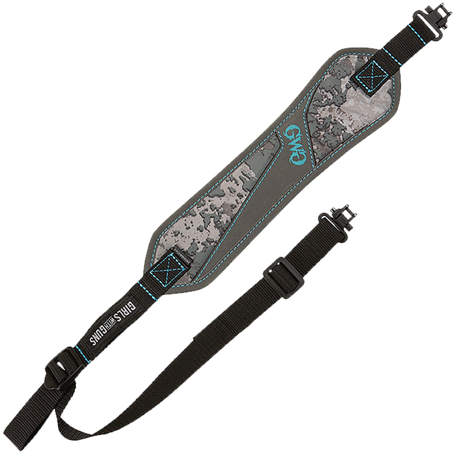 Girls With Guns 8484 Adjustable Glenwood Shade Camo Rifle Sling 21-37 Inch