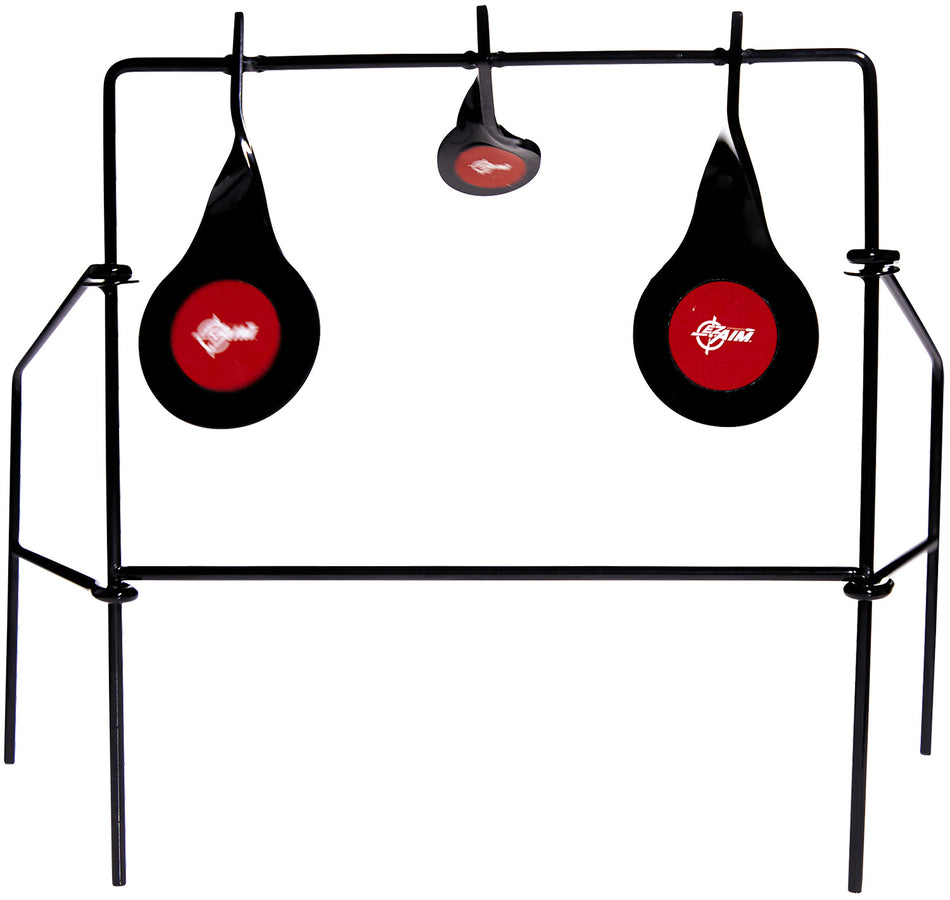 EZ-Aim Triple Spinner 15265 Steel Target with Folding Stand