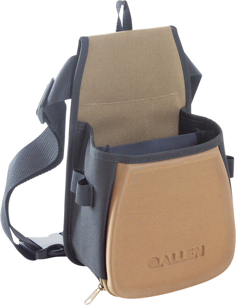 Allen 8303 Eliminator Basic 7x4.75x12" Shooting Bag Black with Elastic Loops and Molded Components