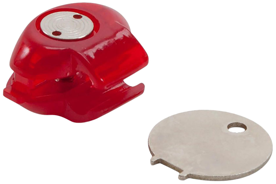 Allen 18511 Red Polymer Trigger Lock for Handguns and Revolvers Key-Operated