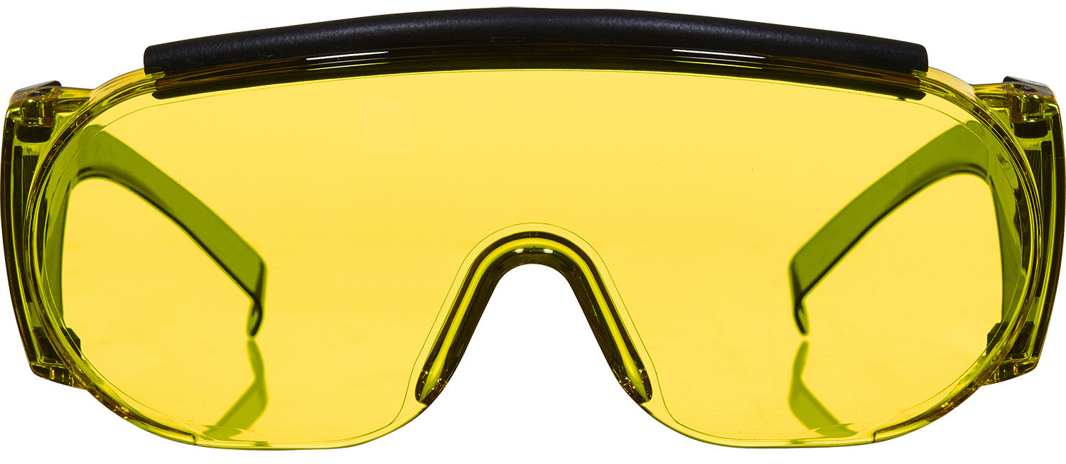 Allen 2170 Shooting & Safety Fit-Over Glasses Adult Yellow Lens Gray Frame