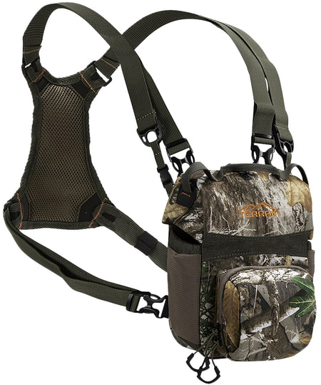 Terrain 19220 Binocular Chest Pack Realtree Edge with Magnetic Closure