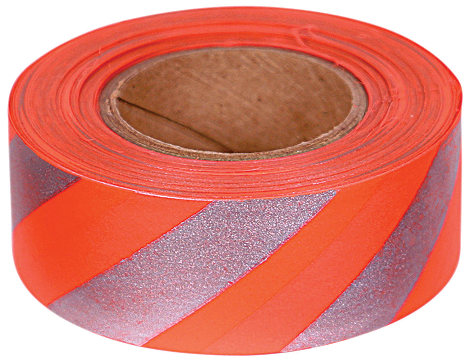 Allen 46 Hi-Vis Orange Reflective Flagging Tape 150 Foot Roll Outdoor Trail Marker
