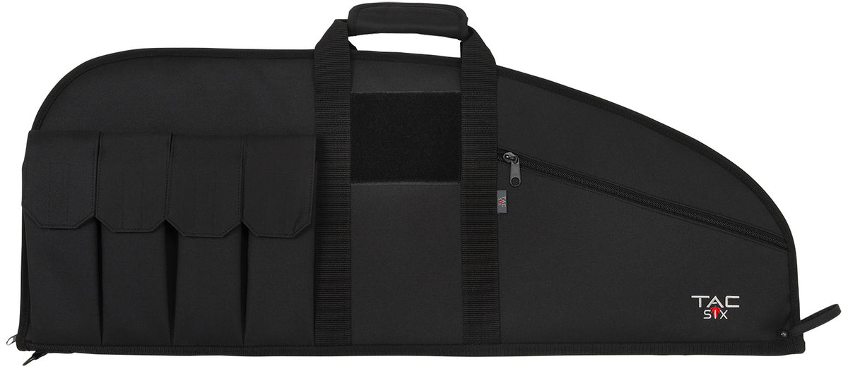 Tac Six Range Tactical Rifle Case 32" Black Endura Lockable Zipper