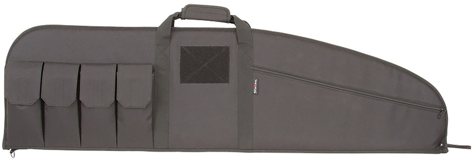 Tac Six Range Tactical Rifle Case 46" Black Endura Lockable Zipper