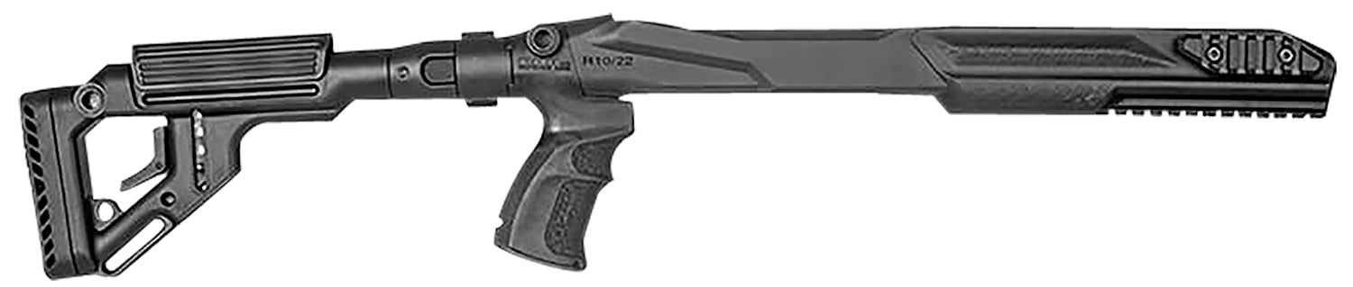 FAB Defense FXUASR1022B Ruger 10/22 UAS-R Precision Folding Stock Conversion Kit Black FRP