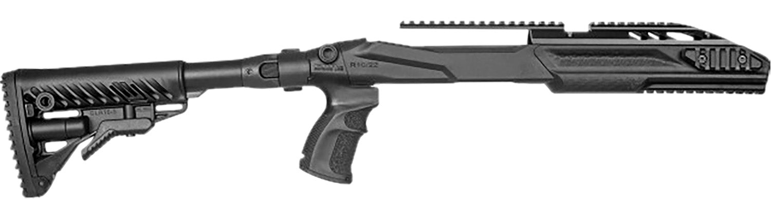 FAB Defense FXM4PR1022B Ruger 10/22 M4-Style Folding Stock Conversion Kit Black Synthetic