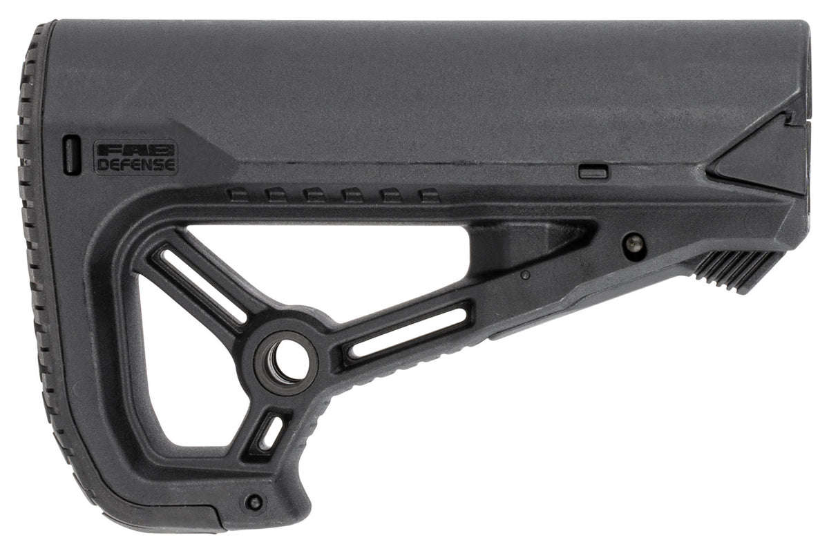 FAB Defense FXGLCORES AR-15/M4 GL-Core S CQB Compact Combat Buttstock Black FRP
