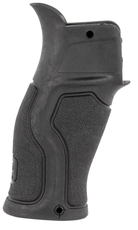 FAB Defense FXGRADUSB Gradus Ergonomic Pistol Grip 15 Degree Black Rubber Overmold AR/AK