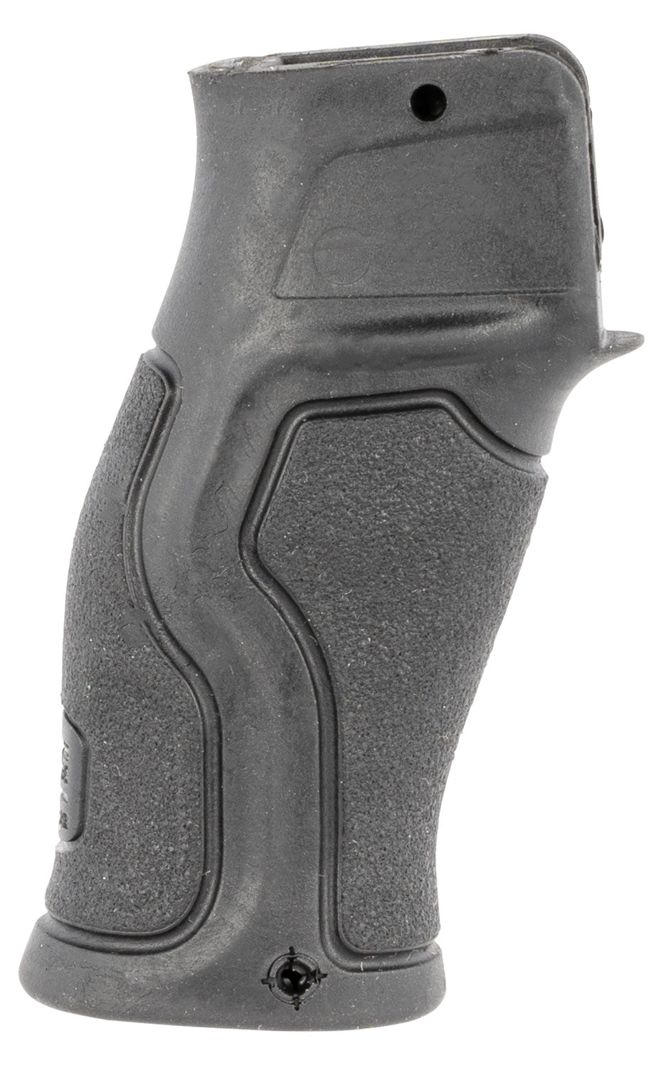 FAB Defense FXGRADUSFBVB Gradus Flat Beavertail Black Pistol Grip Rubber Overmold AR/AK