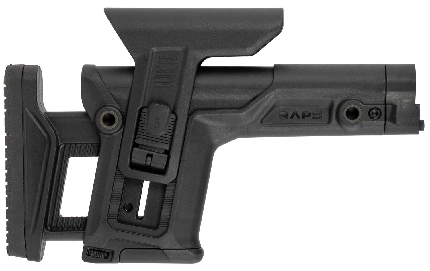 FAB Defense FXRAPS Rapid Adjustable Precision Stock Ambidextrous 1Latch LOP Adjustment Black