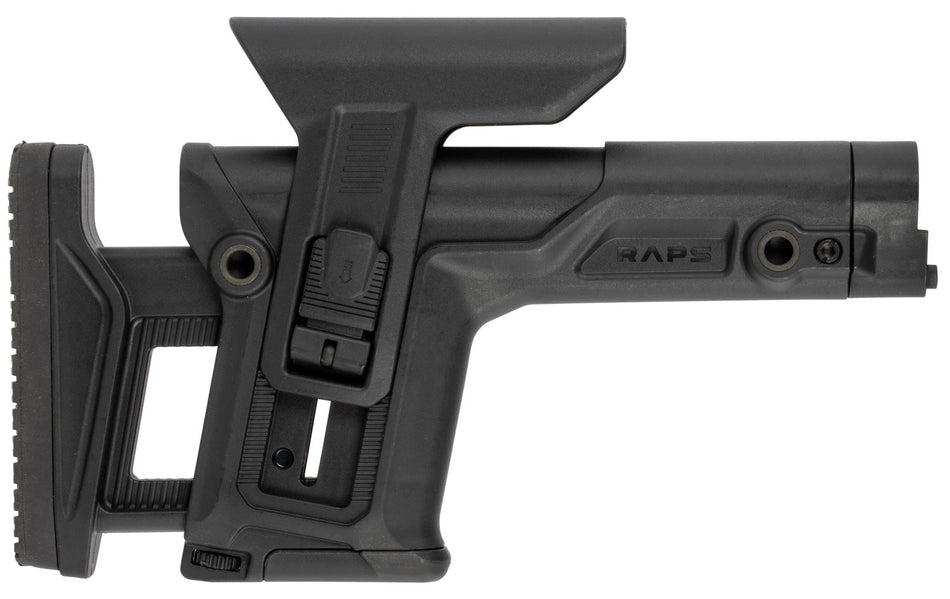 FAB Defense FXRAPS Rapid Adjustable Precision Stock Ambidextrous 1Latch LOP Adjustment Black