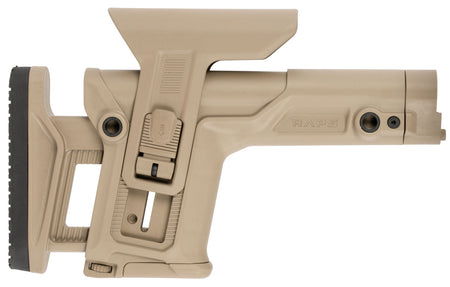 FAB Defense FXRAPST Rapid Adjustable Precision Stock Ambidextrous 1Latch LOP Flat Dark Earth