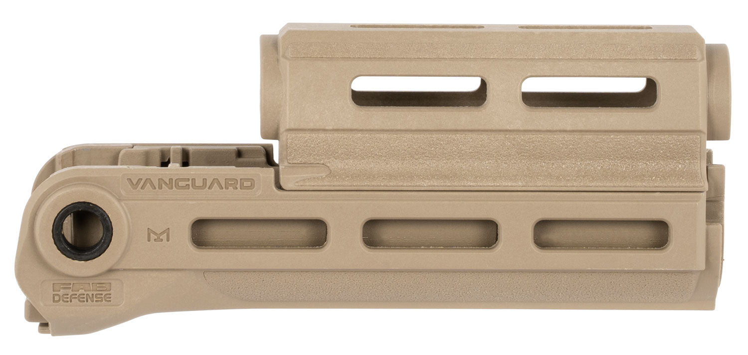 FAB Defense Vanguard M-LOK Handguard for AK-47/AK-74/AKM Flat Dark Earth 6.41" Length