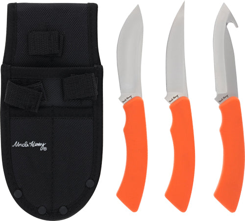 Uncle Henry Hunter Combo Orange SS Knife Promotional Set Q3 2025