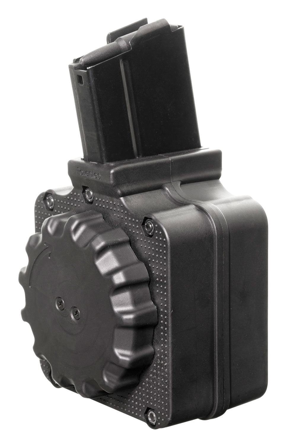 ProMag DRMA2 Standard 50rd Drum Mag 308 Win Fits Springfield M1A M14 Black DuPont Zytel