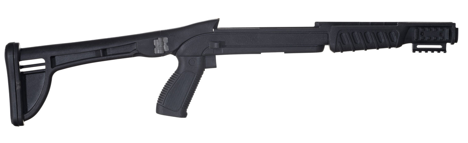 ProMag PM271 Black Polymer Folding Stock with Pistol Grip for Ruger Mini-14/Thirty