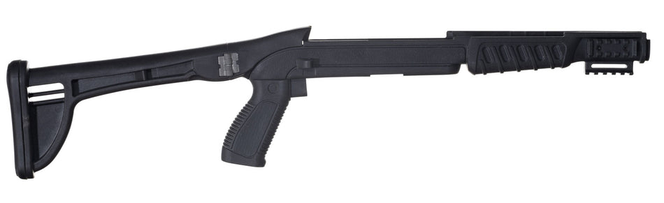 ProMag PM271 Black Polymer Folding Stock with Pistol Grip for Ruger Mini-14/Thirty