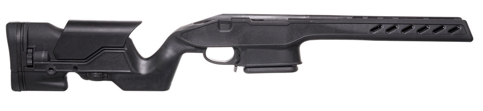 Archangel AA1500SA Aluminum Pillar-Bedded Adjustable Stock Black Synthetic for Howa 1500 / Weatherby Vanguard Short Action with Detachable Magazine