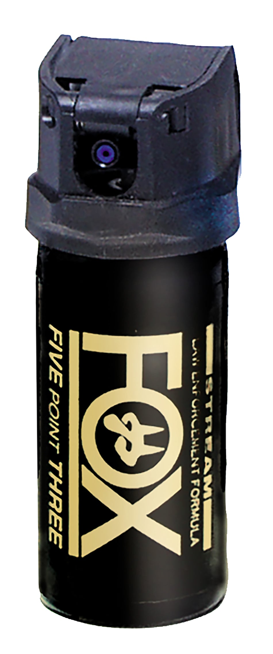 Fox Labs 152FTMDB Five Point Three 1.5 oz Pepper Spray Cone 15.5-Second Bursts UV Dye