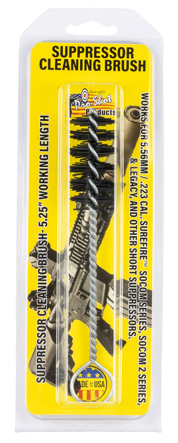 Pro-Shot SPRBRUSH .223/5.56mm Suppressor Cleaning Brush Compatible w/ SureFire SOCOM Series
