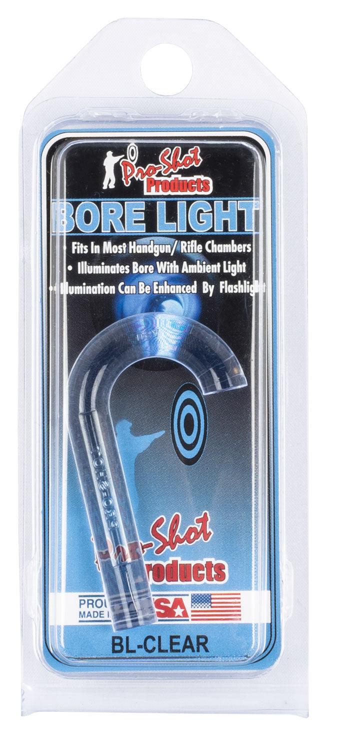 Pro-Shot BLCLEAR Lightening Blue Fiber Optic UV Bore Illuminator .22 Cal & Up Handgun/Rifle