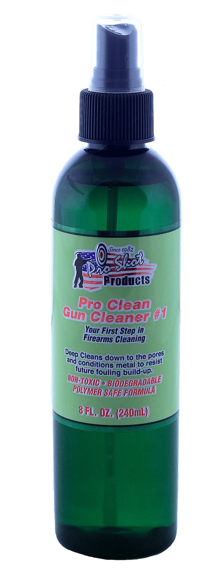 Pro-Shot PC8 8 oz. Pro-Clean #1 Biodegradable Gun Cleaner Spray Bottle