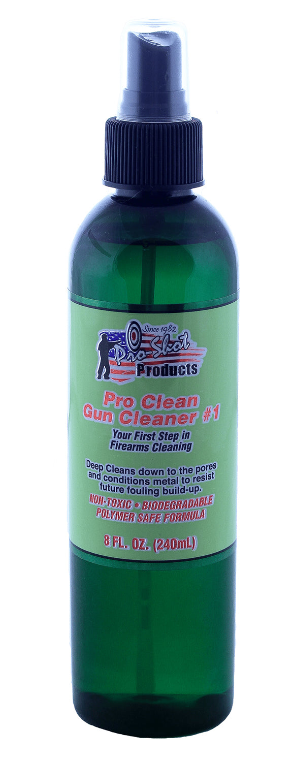 Pro-Shot PC8 8 oz. Pro-Clean #1 Biodegradable Gun Cleaner Spray Bottle