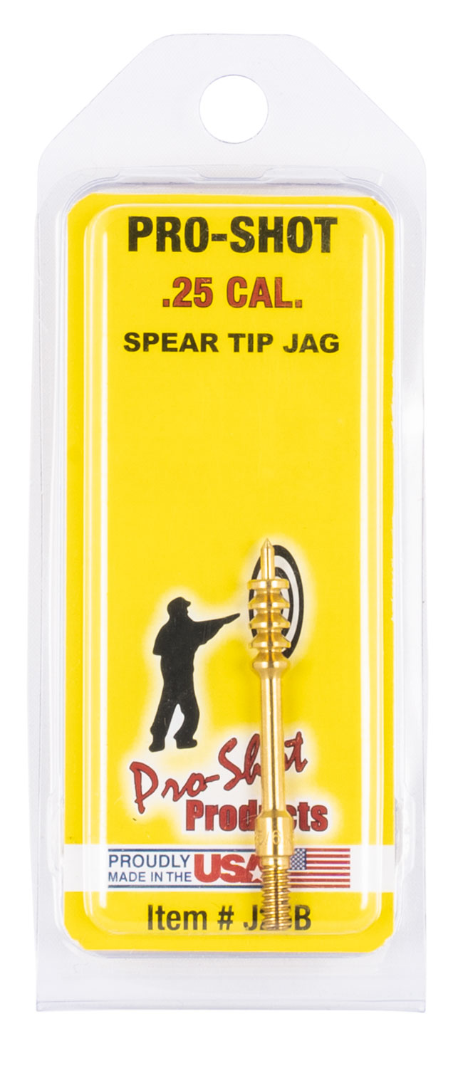 Pro-Shot J25B Benchrest Jag .25 .26 Caliber Handgun Rifle Brass Spear Tip