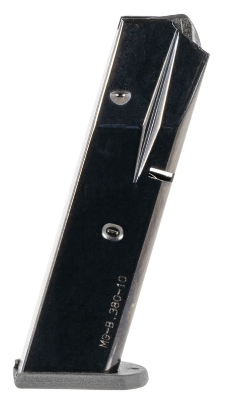 Mec-Gar MGBRBDA10B Browning BDA .380 ACP 10-Round Blued Carbon Steel Magazine