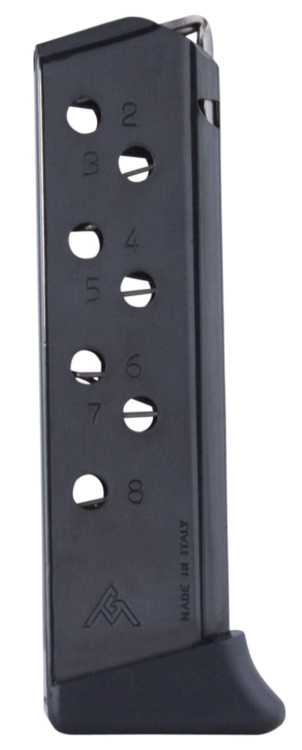 Mec-Gar 8rd 32 ACP Blued Detachable Finger Rest Magazine for Walther PP