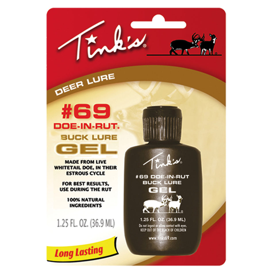 Tinks No. 69 Doe-In-Rut Buck Attractant Gel Formula 1.25 oz.