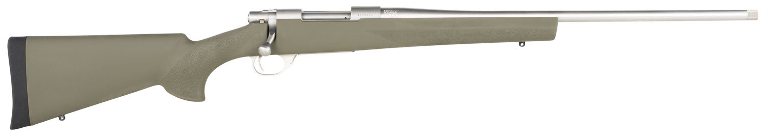 Howa HGR73113 M1500 Hogue .308 Win 22" Stainless Threaded Barrel Rifle, OD Green Stock