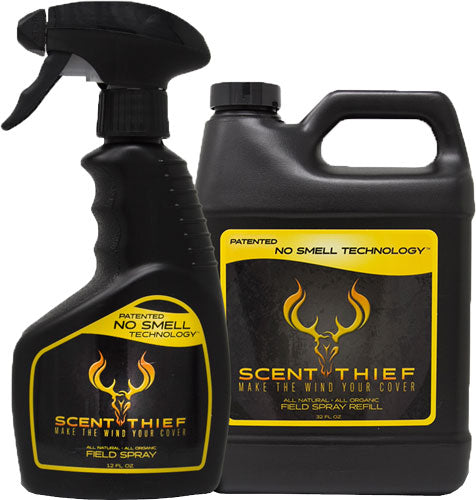 Scent Thief 12oz Field Spray Combo Pack with 32oz Refill