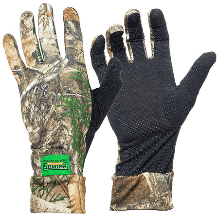 Primos PS6677 Realtree Edge Neoprene Stretch Fit Sure-Grip Gloves OSFA