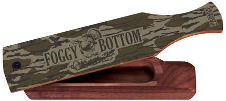 Primos Foggy Bottom Double-Sided Turkey Box Call - Mossy Oak Bottomland Camo