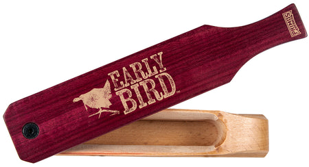 Primos Early Bird Double-Sided Turkey Box Call - Walnut and Purple Heart