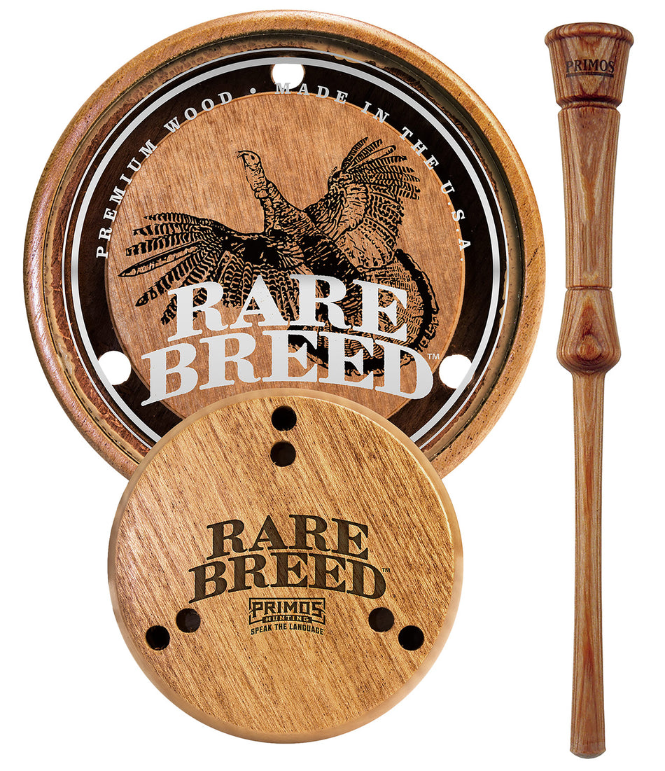 Primos Rare Breed Friction Call for Turkeys, Glass/Wood Surface