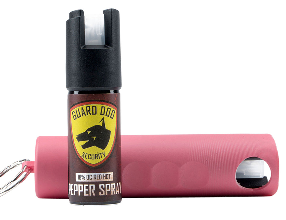 Guard Dog PSGDHHOC181PK Harm & Hammer Pink Pepper Spray 0.50 oz Steel Striker