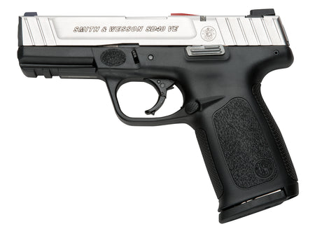 Smith & Wesson 123403 SD40 VE *CA Compliant Compact Frame 40 S&W 10+1, 4" Stainless Steel Barrel, Satin Serrated Stainless Steel Slide, Black Polymer Frame w/Picatinny Rail