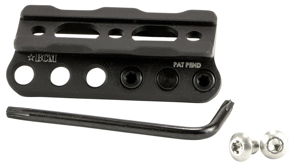 BCM SLMKM BCMGunfighter Scout Light Mount KeyMod Rail Black Aluminum