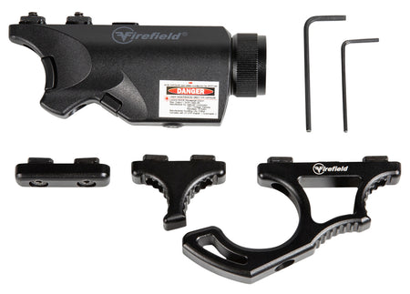 Firefield Rival XL Foregrip with Integrated Flashlight and Red Laser Combo Matte Black 75/150 Lumens