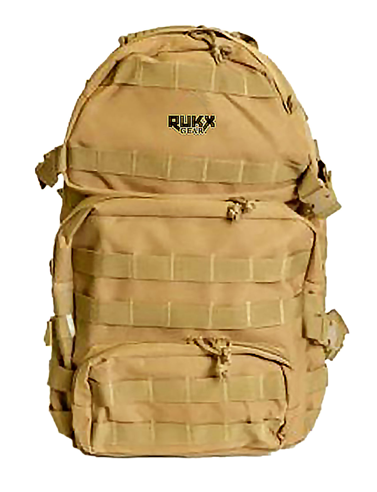 Rukx Gear ATICT3DT Tan 600D Polyester Tactical 3 Day Pack 1531 Cu In