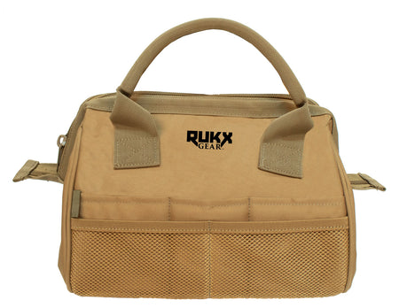 Rukx Gear Tool Bag Tan ATICTTBT 600D Polyester Construction