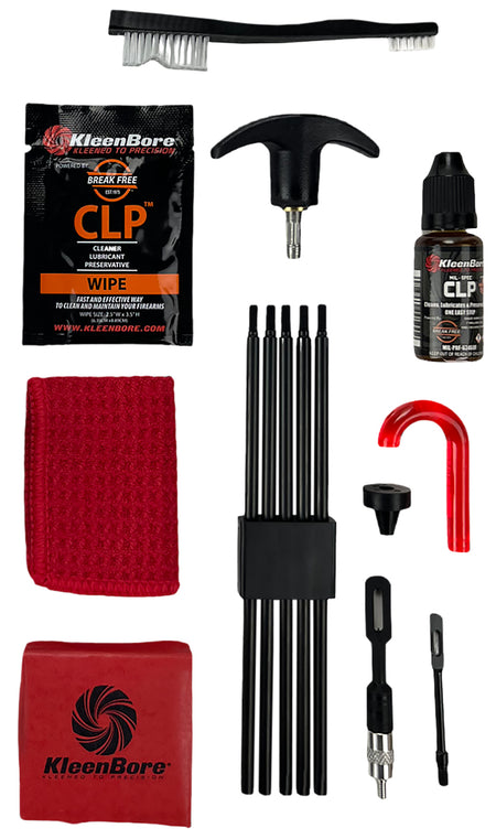 KleenBore Universal Classic Cleaning Kit UK213 for .22 Cal–12 Ga Firearms