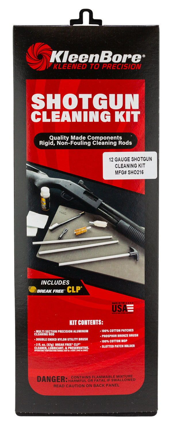 KleenBore 12 Gauge Shotgun Classic Cleaning Kit – SHO216