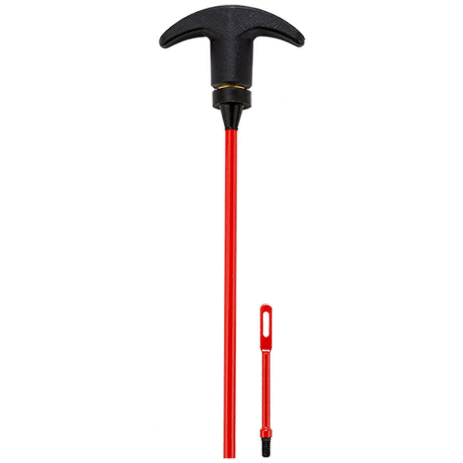 KleenBore SAF400 SAF-T-CLAD Rifle Cleaning Rod .22 to .45 Cal 33" Swivel Handle