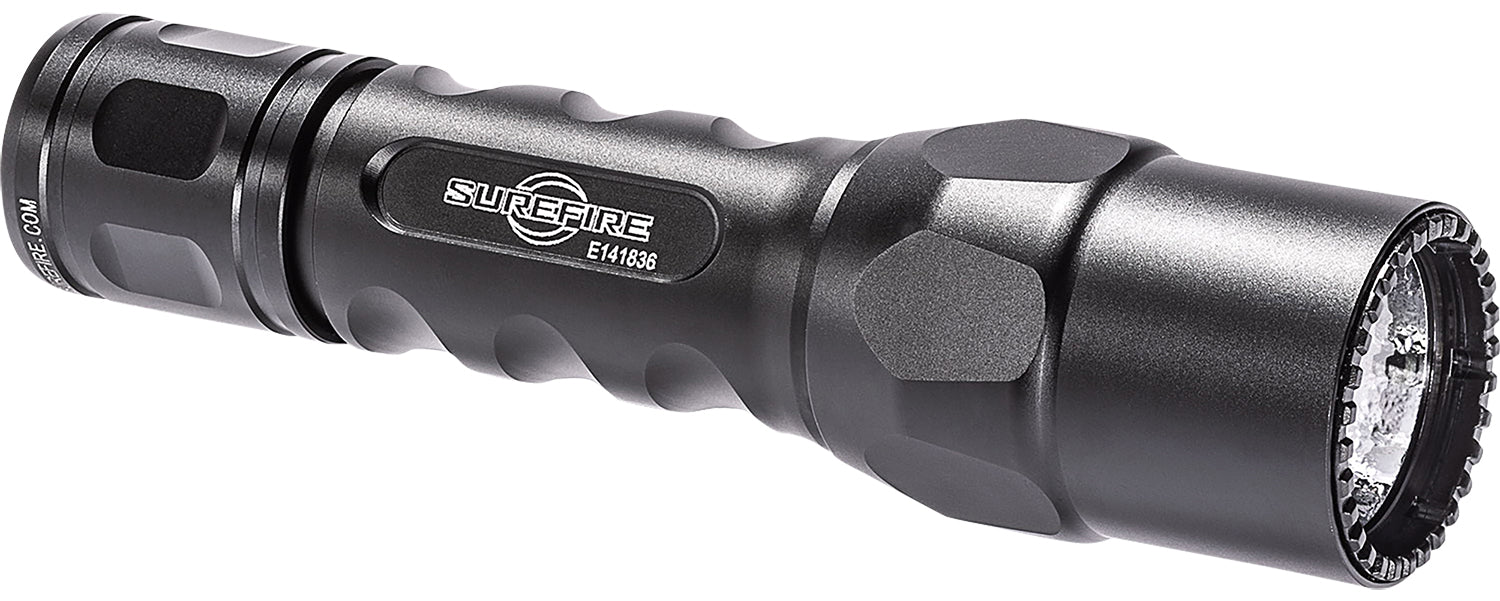 SureFire 6PX Pro 6PXDBK 600 Lumen Dual-Output Flashlight Black Anodized White LED